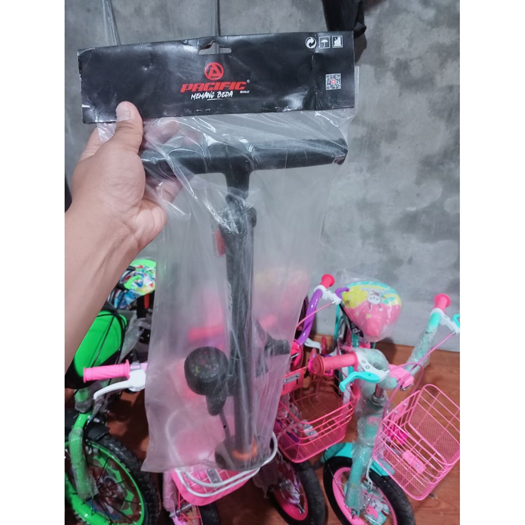 Pompa tabung sepeda dan motor mrek pacific berkualitas