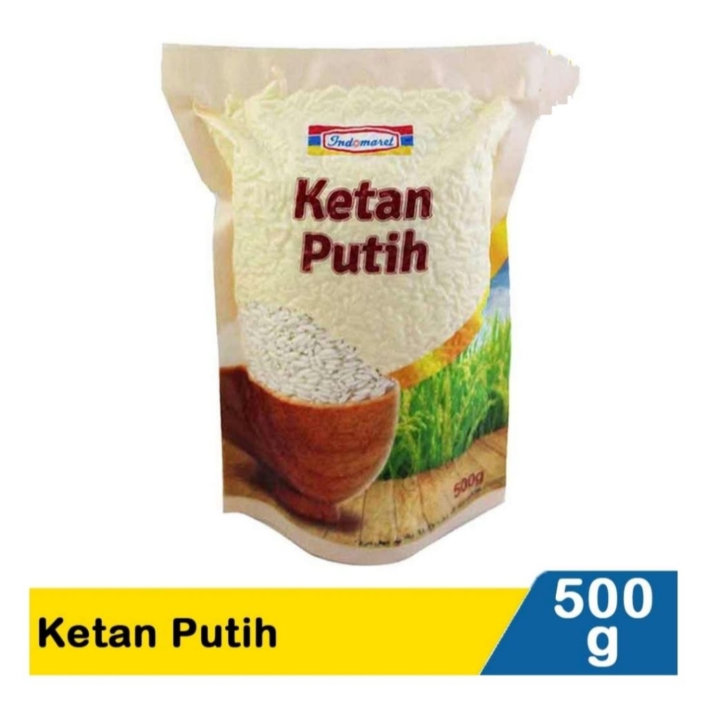 

KETAN PUTIH INDOMARET 500GR