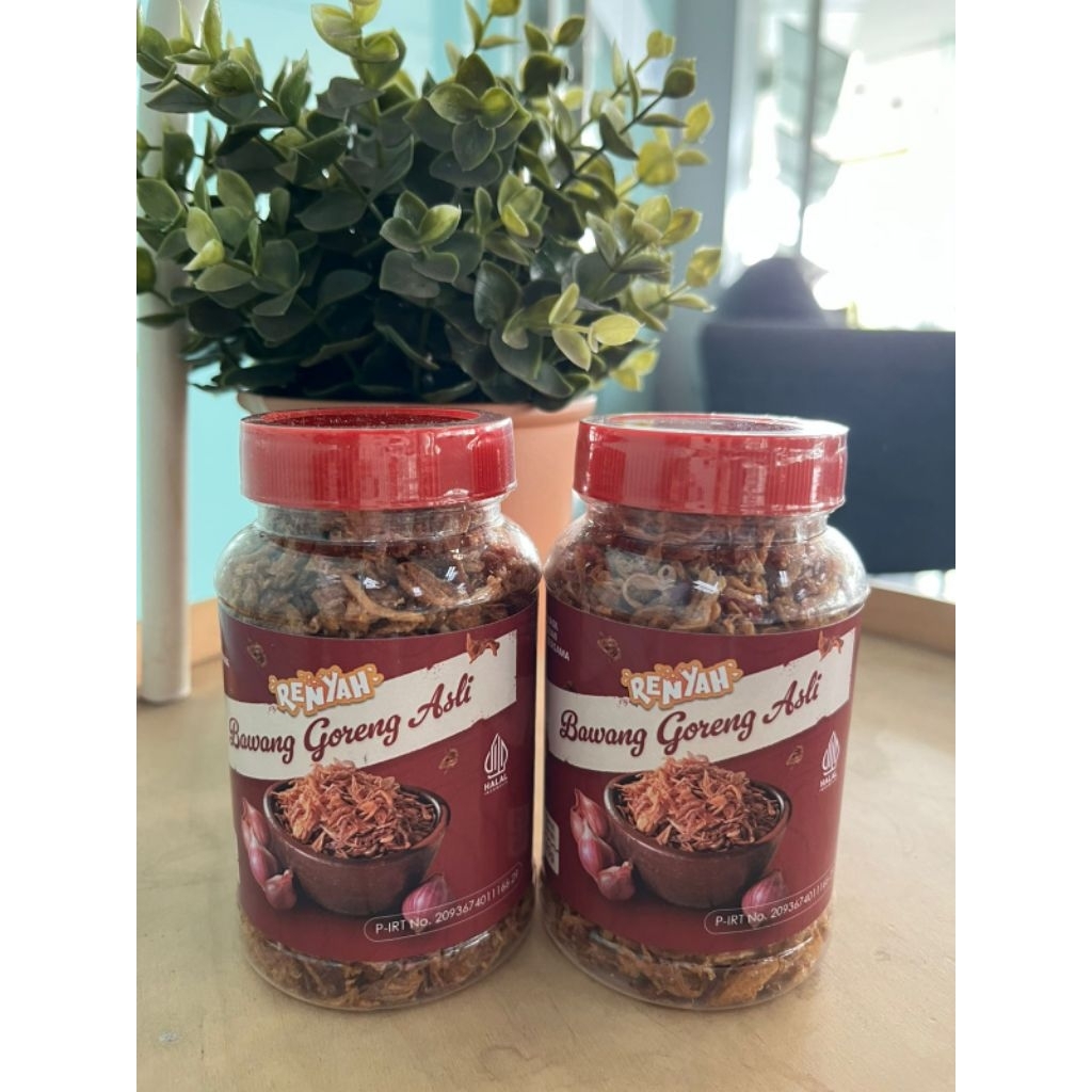 

Bawang goreng renyah asli - 90 gr tanpa tempung