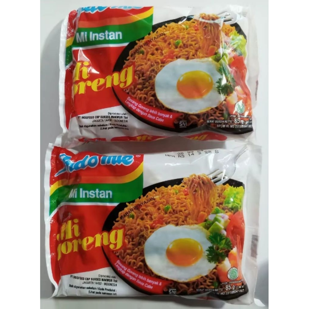 

Indomie mie goreng instan 85gr, 1 dus isi 40pcs