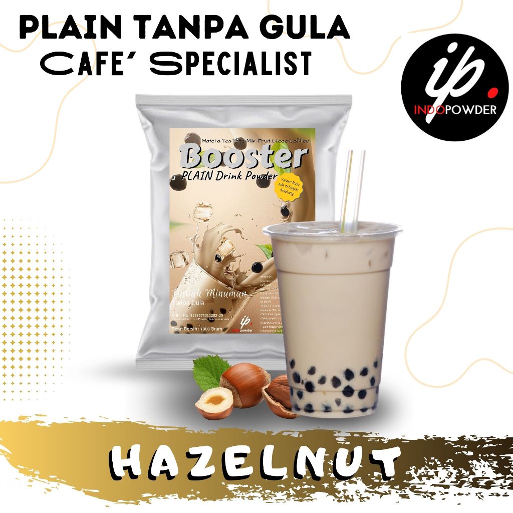 

Indopowder - Bubuk Tanpa Gula / Plain HAZELNUT 1Kg Untuk Cafe, Waralaba & Usaha Minuman Kekinian