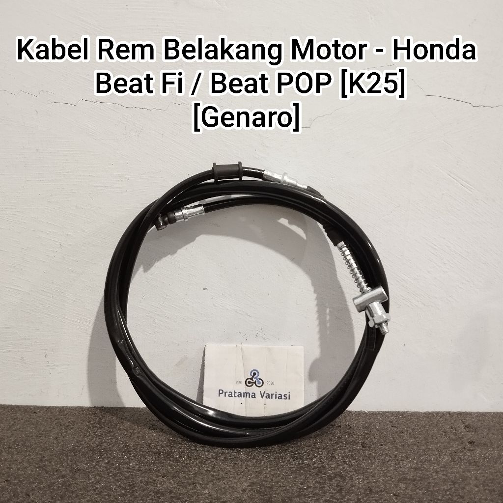 [Genaro] Tali Kabel Rem Belakang Motor - Honda Beat Fi (K25) (189 cm) Beat Pop