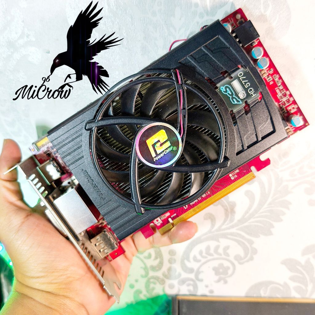 VGA Radeon HD 5770 1gb 128bit DDR5 bisa untuk gaming dll #Tag GTX 750 Ti GTX 1050 RX 550 RX 460 GTX 