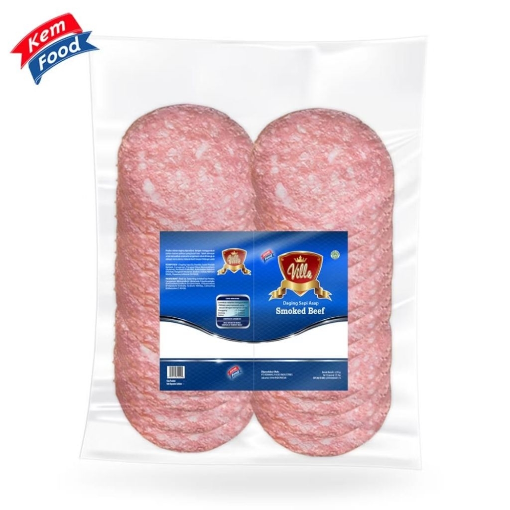 Villa smoked beef by kemfood 1kg