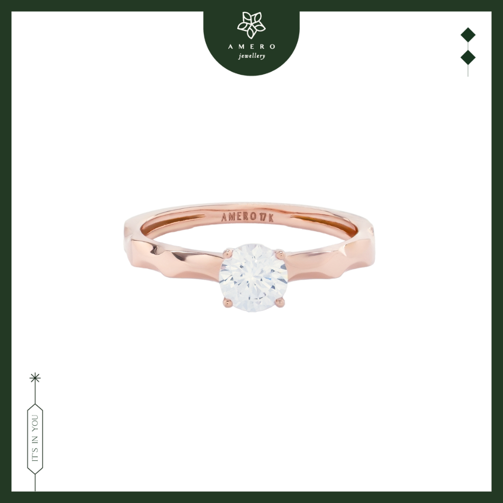 Cincin Emas 17K Vinci VR-62 Amero Jewellery