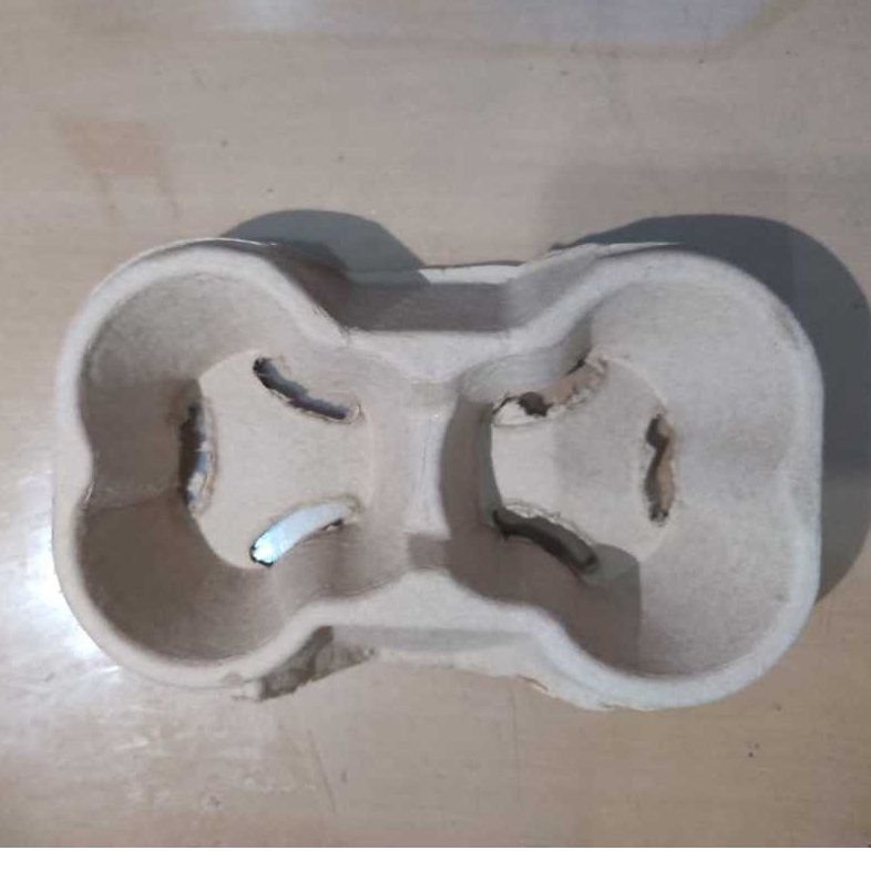 Drink Tray 2 Cup (50 Pcs) / Tatakan Cup / Drink Holder / Tray Take Away