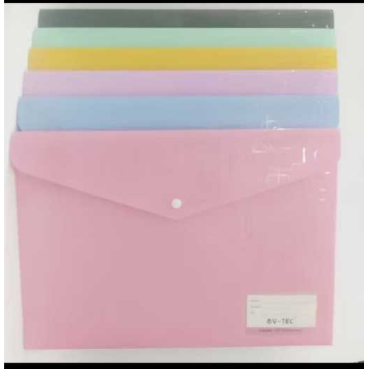 

Map Kancing A3 V-Tec warna pastel