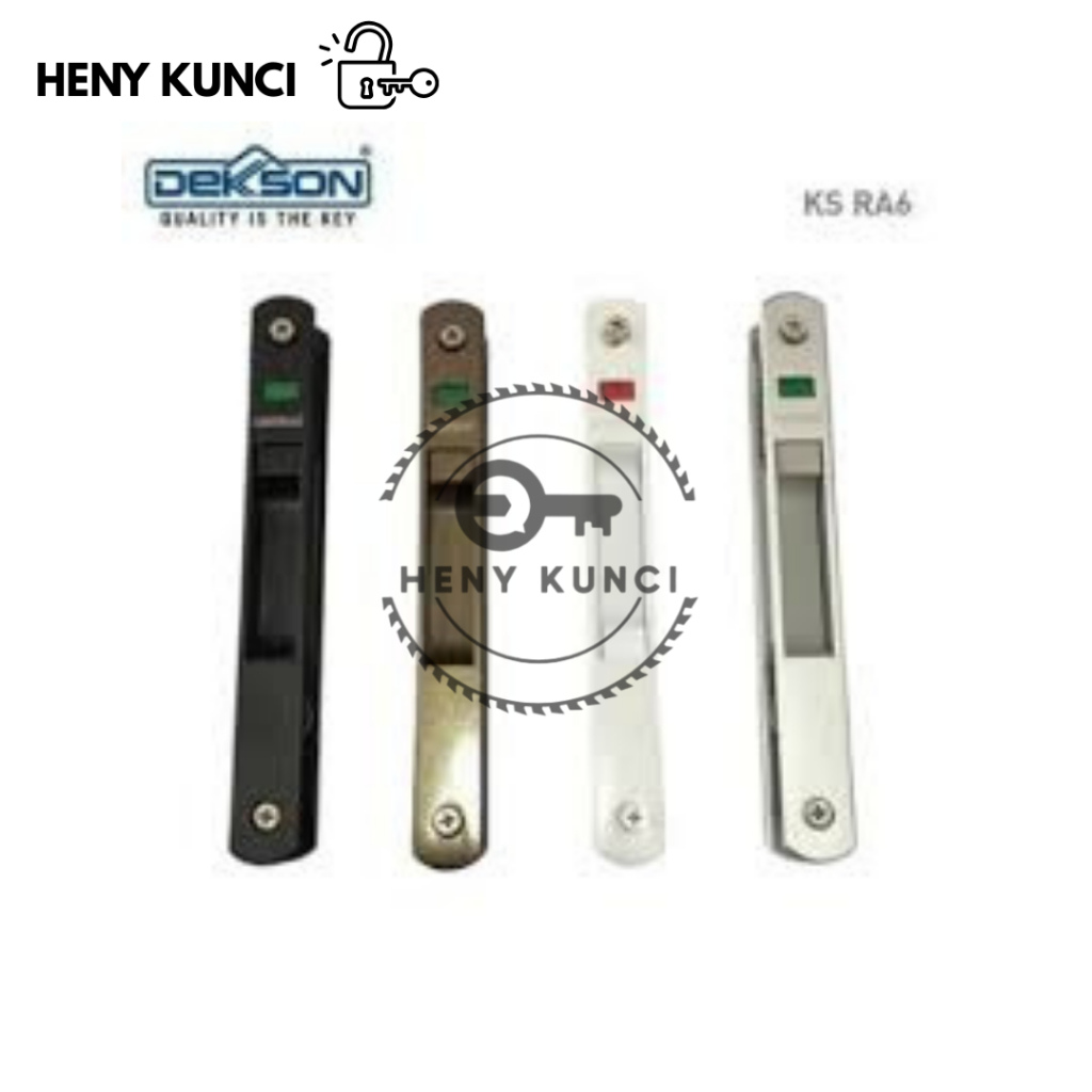 Kunci pintu sliding geser Dekson RA6