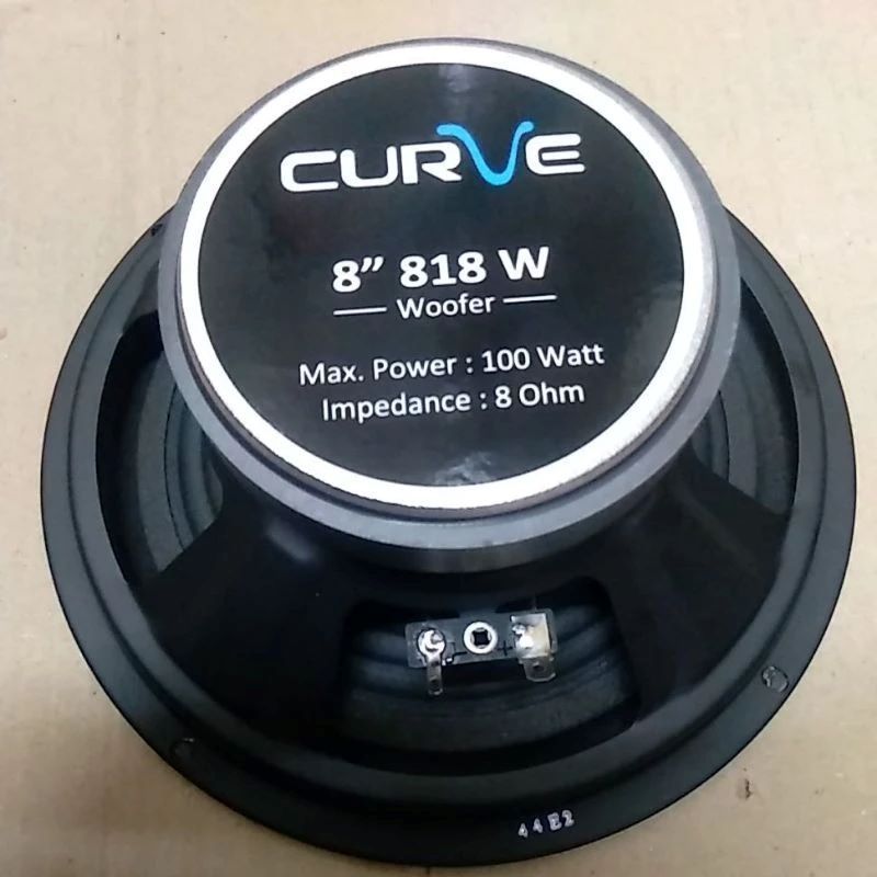 SPEAKER 8 INCH WOOFER CURVE 818 W