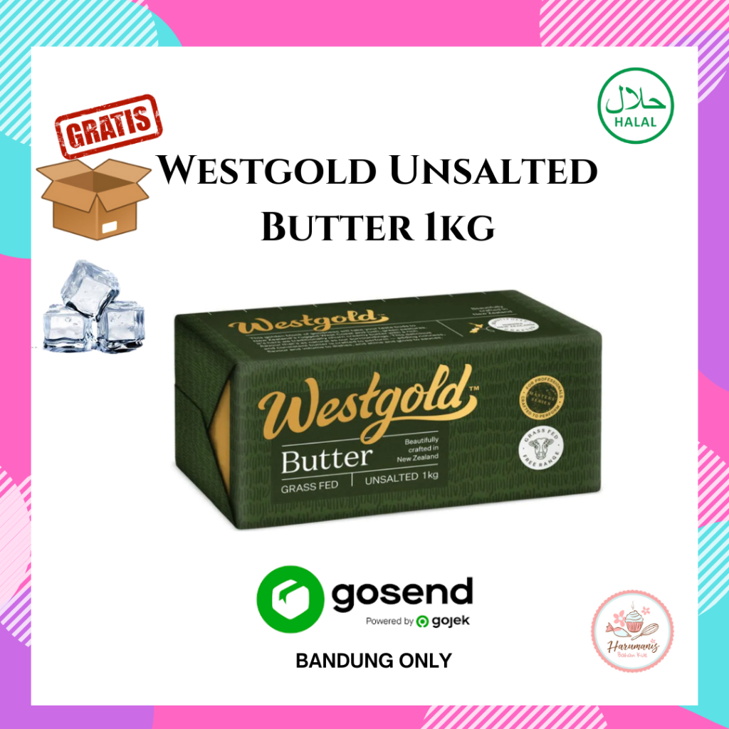 Westgold Unsalted Butter 1kg