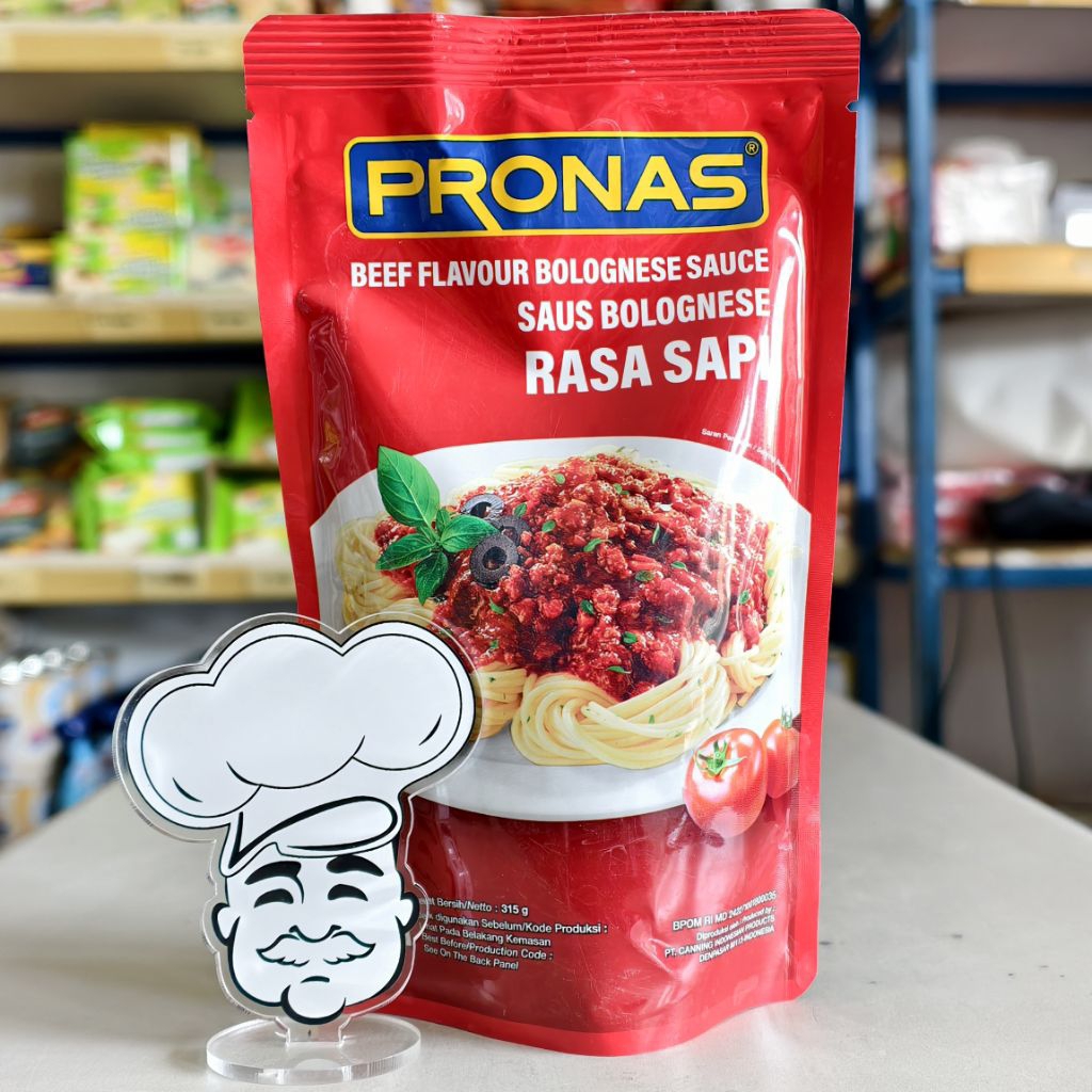 

Pronas Saus Spaghetti Sapi 315Gr / Beef Spaghetty Sauce Pronas 315Gr / Saus Spageti Sapi