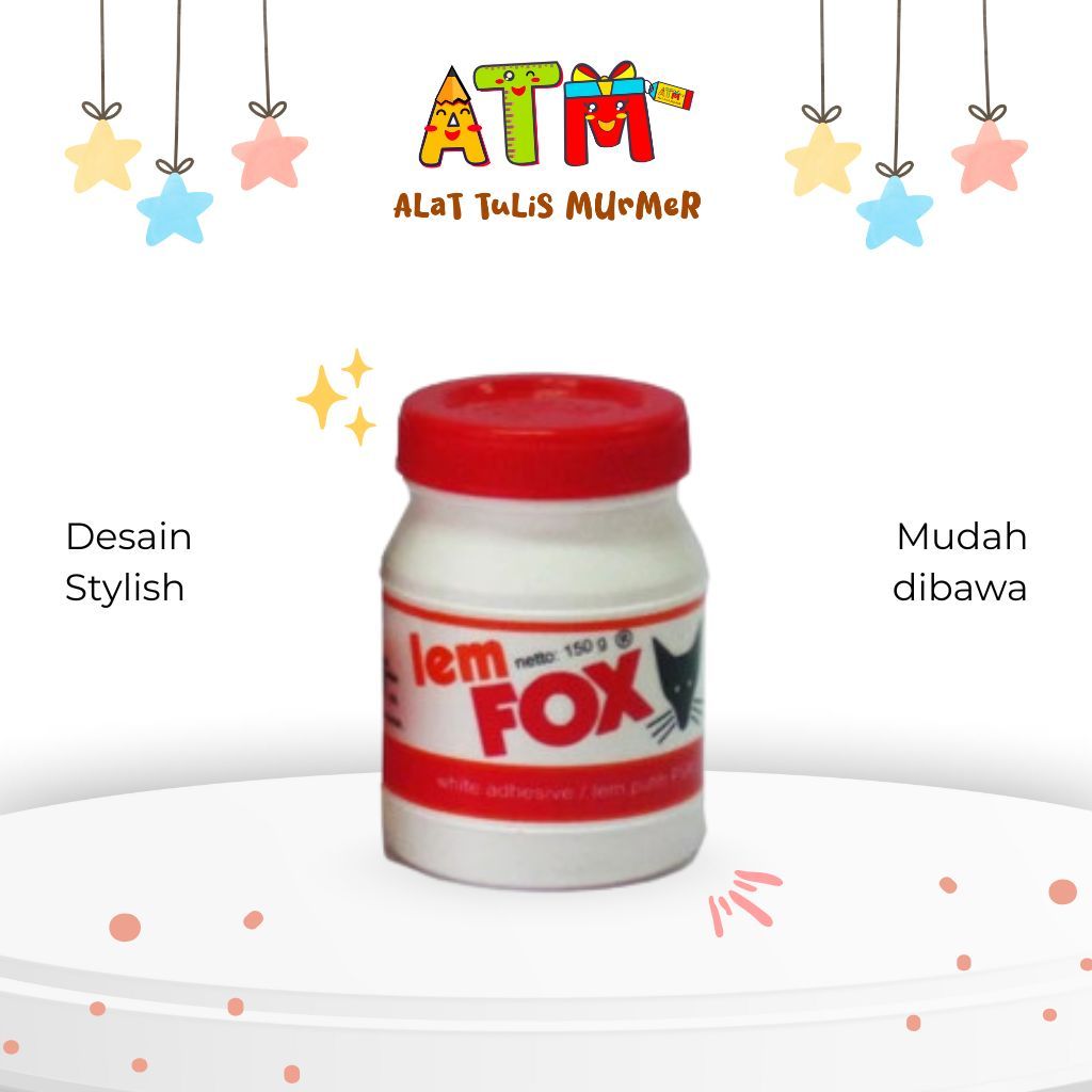 

Lem/Perekat/Lem/Lem Putih Fox FP-150Gr / Lem Fox Putih