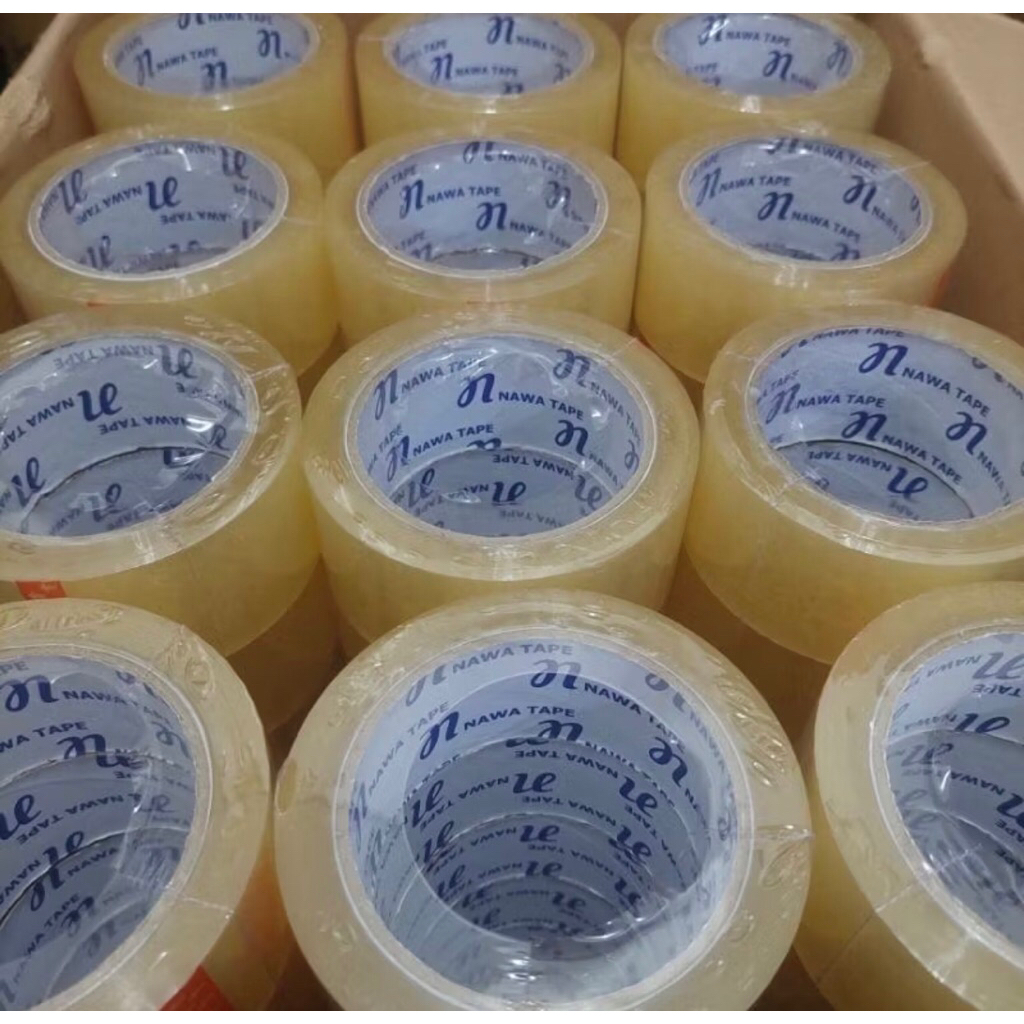 

LAKBAN BENING DAN COKLAT panjang 100yard lebar 45mm