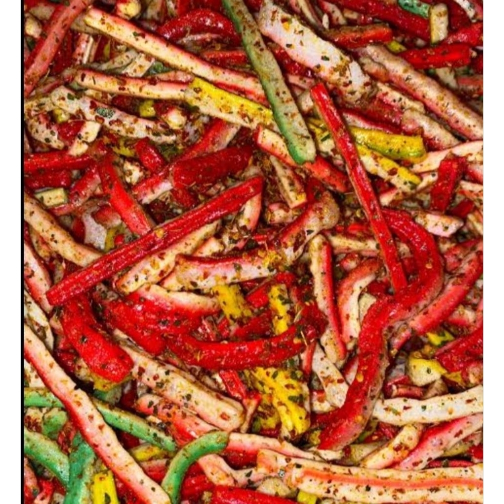 

SEBLAK PEDAS DAUN JERUK kerupuk beton isi 200 - 900gr