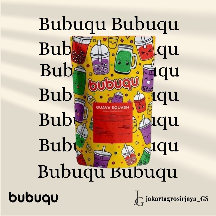 

Bubuqu Powder Drink Guava Squash - Bubuk Minuman Jambu Biji 1 Kg