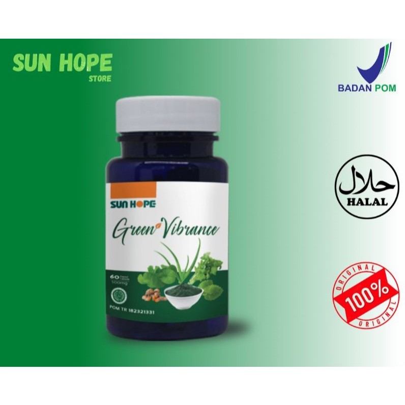Sun Hope Green Vibrance Menjaga kesehatan mata