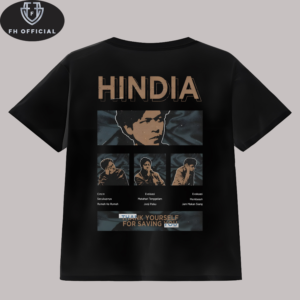 Tshirt Hindia Baskara Poster Cotton 24s