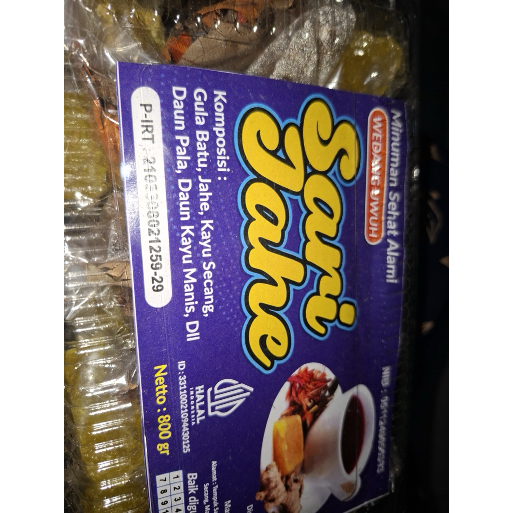 

wedang uwuh "sari jahe