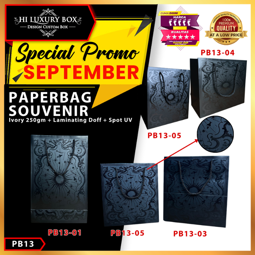 

Paper Bag Hadiah Jumbo / Premium Gift Bag / Tas Kado Jinjing / PB13