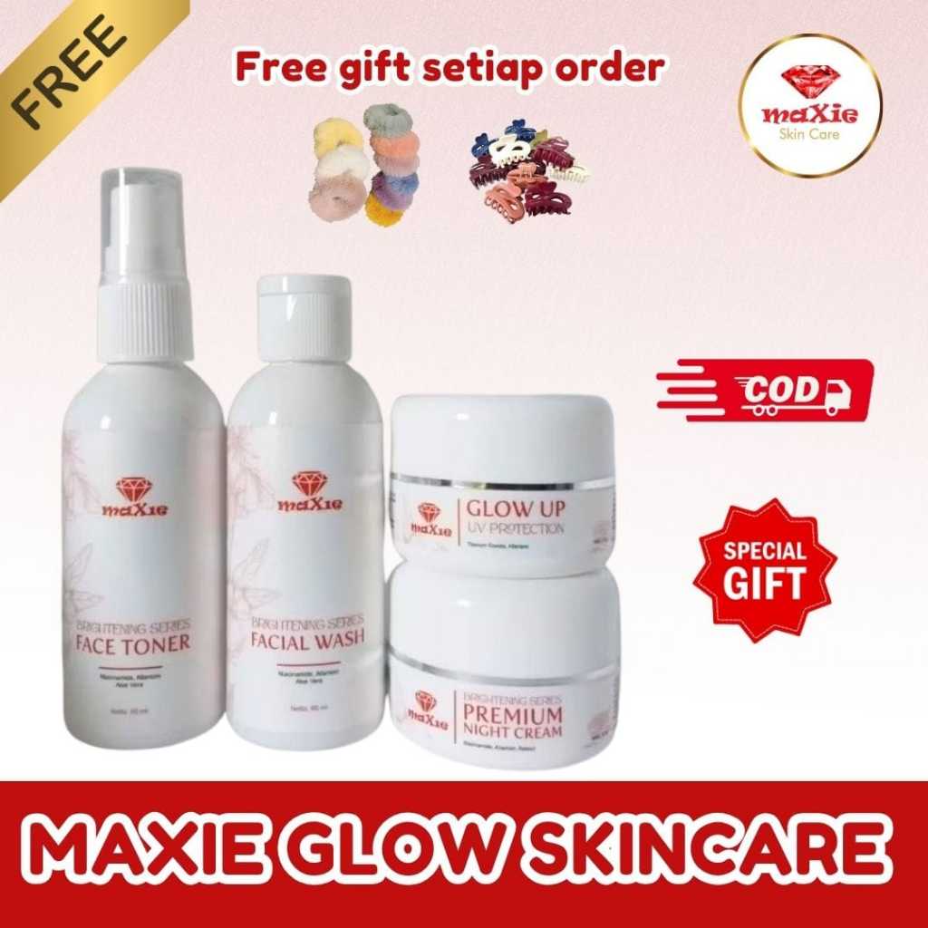 MAXIE GLOW SKINCARE KEMASAN BARU