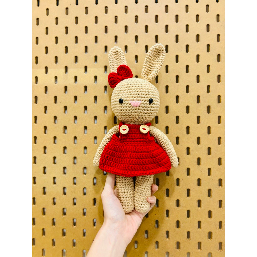 Boneka Kelinci Rajut | Amigurumi Crochet Doll | Bunny Doll | Rabbit Doll