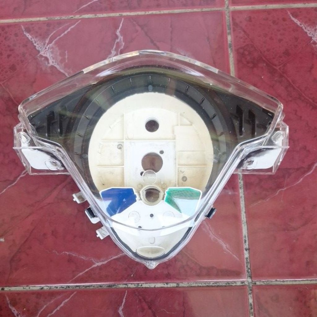 cover tempat  kilometer speedometer spidometer honda beat karbu mika win bekas original