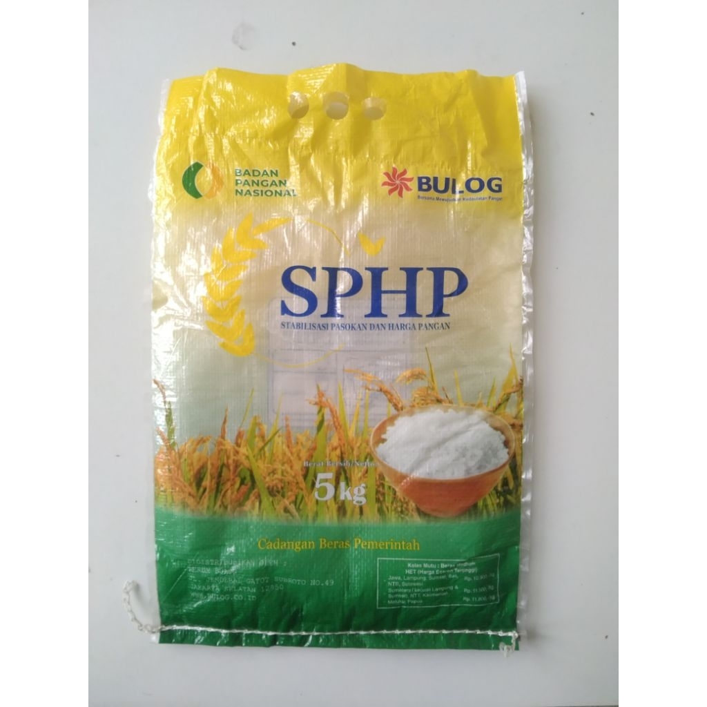 

KARUNG KOSONG BEKAS BERAS 5 KG •• BERSIH