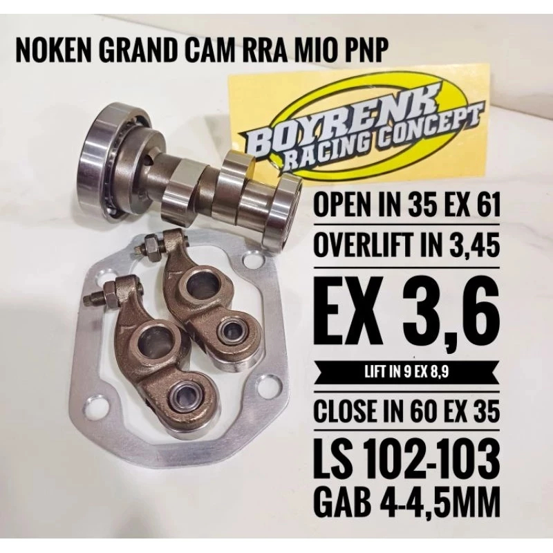 NOKEN AS RACING GRAND ROLLER SET RRA MIO PNP-BOYRENK RACING CONCEPT