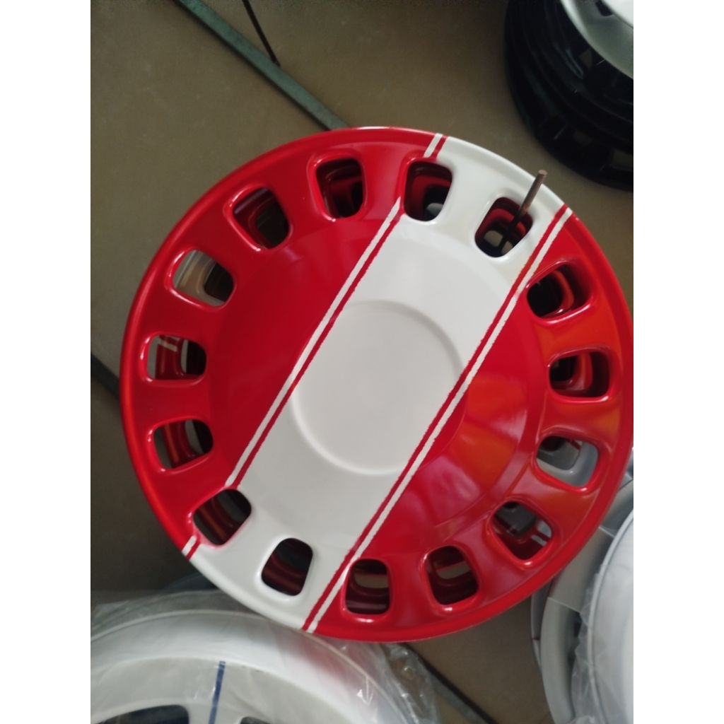 Wildop Dop Truk canter ring15&16 bahan plat besi tebal model Gt New Motif Garis