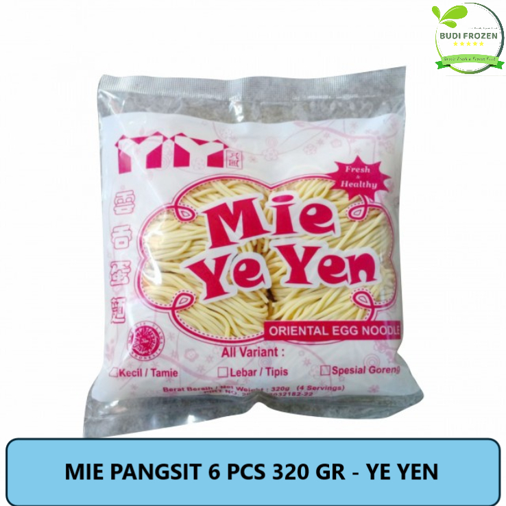 MIE PANGSIT 4 PCS 320 GR -YE YEN