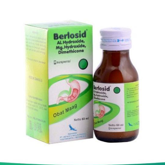 

Berlosid Sirup 60 Ml - Obat Asam Lambung Sirup Mengatasi Maag