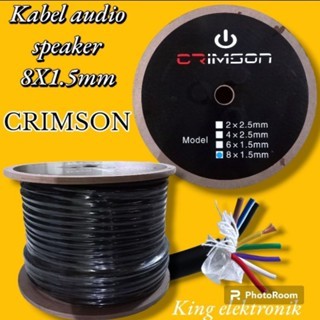(ROLL 100METER) KABEL SPEAKER 8X1,5MM CRIMSON ISI 8KABEL