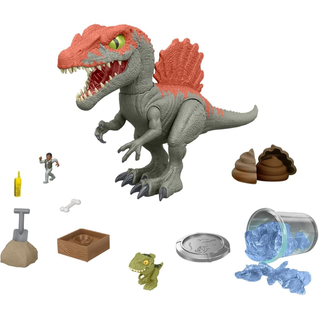Mattel Jurassic World Crushivores Mini Dinosaur Figure & Accessories