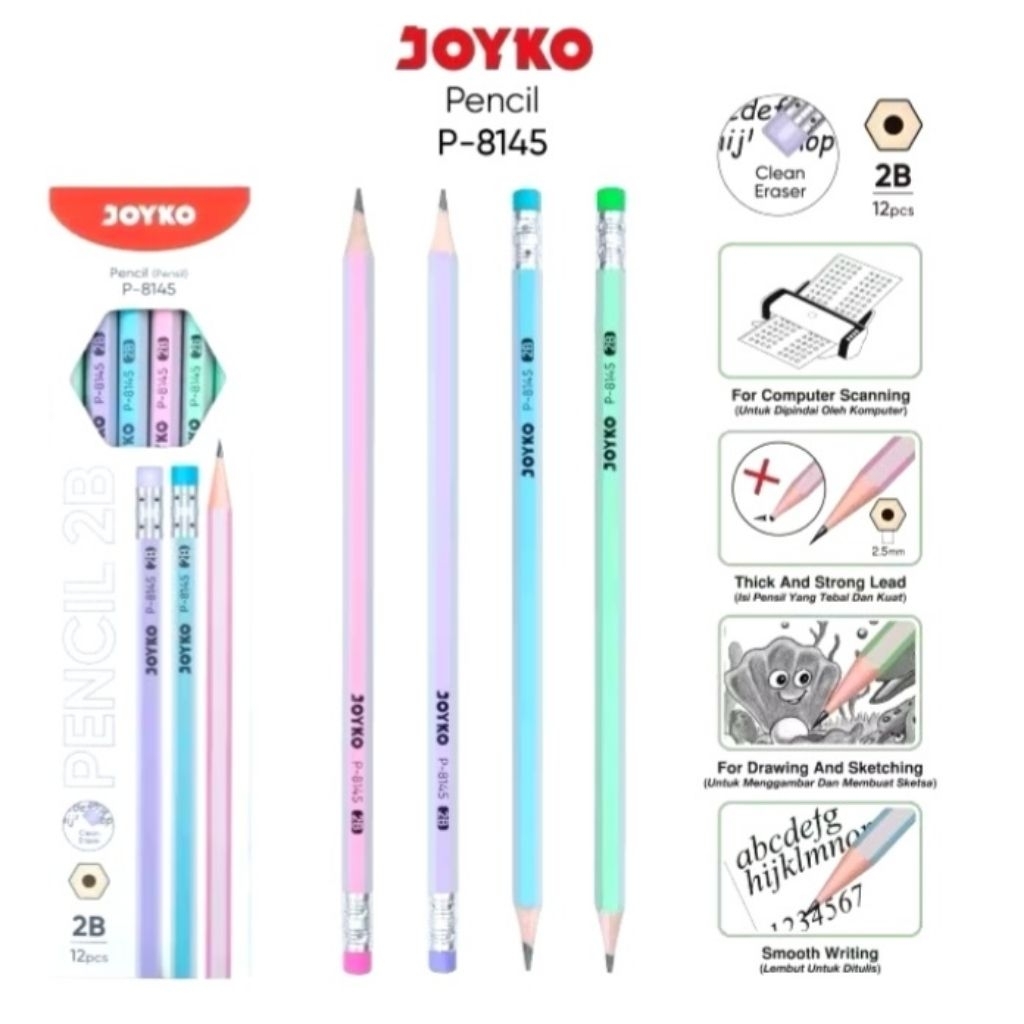 

Pencil Pensil JOYKO P-8145 1 pak
