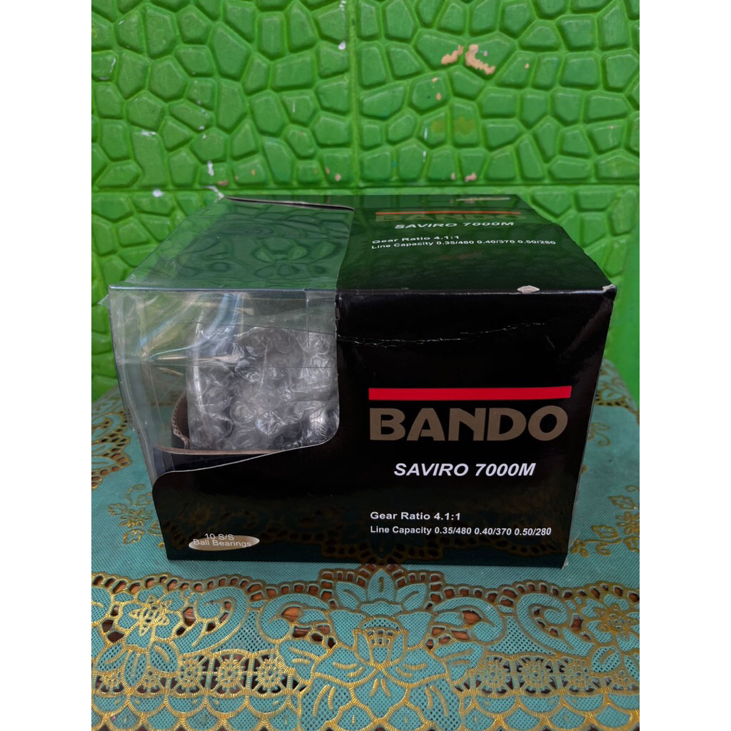 Joran red kamikaze red mountain & Reel bando saviro 7000