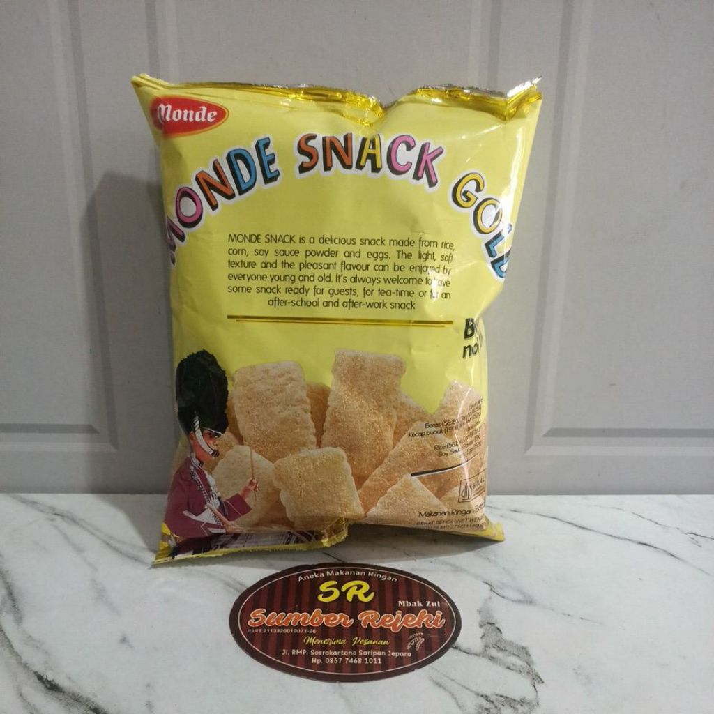

SERENA MONDE SNACK GOLD BERAT 60GRAM