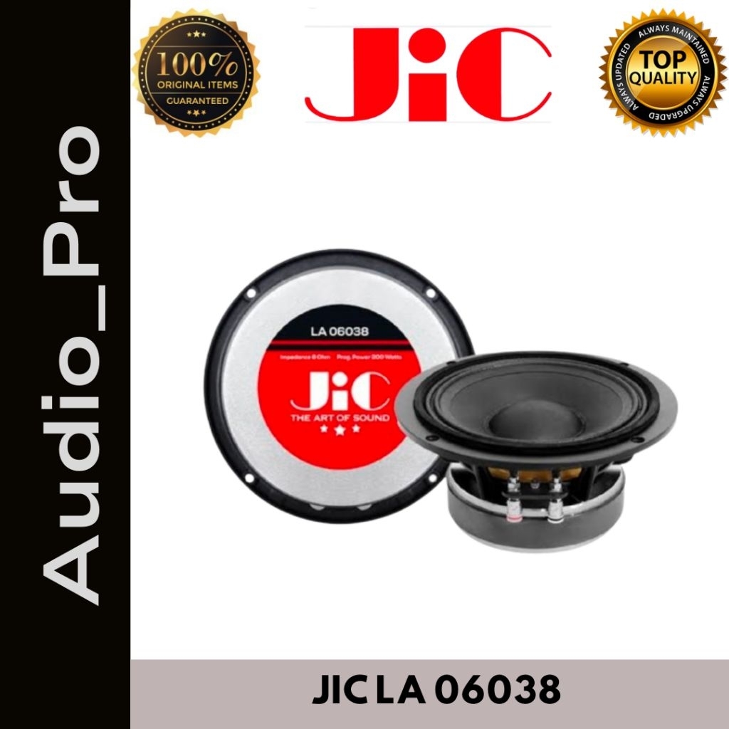 SPEAKER JIC LA-06038 Speaker JIC 6 inch low mid high mid