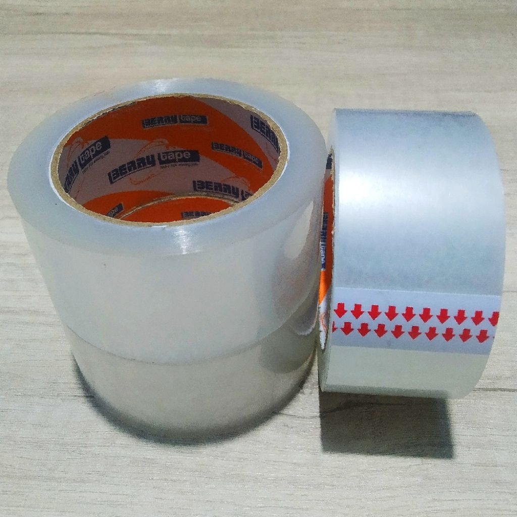 

(3 PCS) LAKBAN BENING COKLAT SUPER LENGKET BERRY TAPE 40 mm x 90 yard