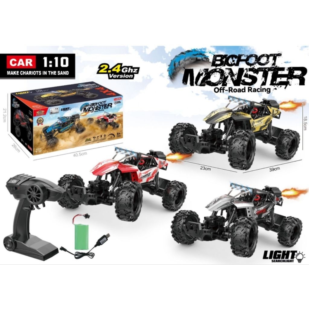 RC BigFOOT monster Off Road Racing 1:10