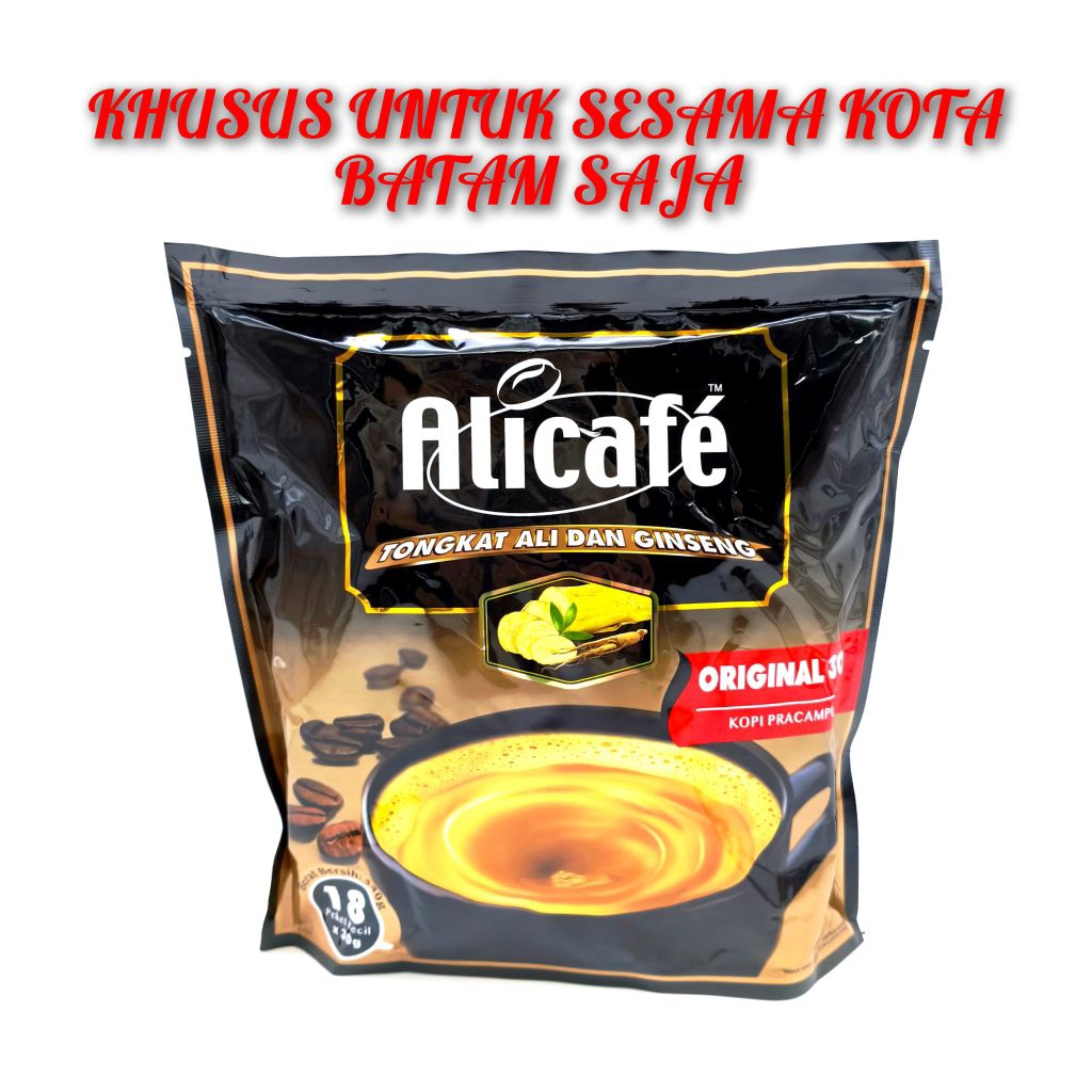 

Alicafe Kopi Pracampur isi 18 sachets