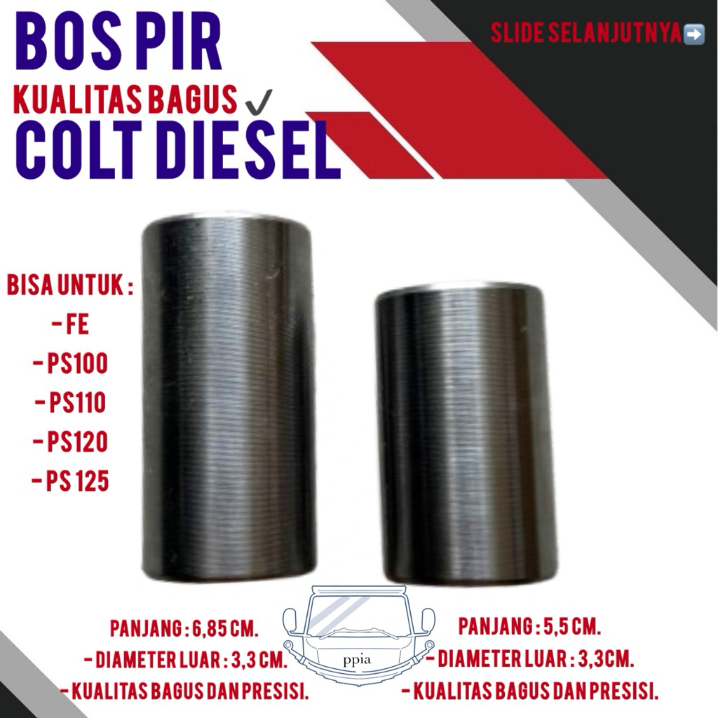 Bos pir CD Bos pir panjang FE/PS Bos per pendek FE/PS Bos Per Colt Diesel Bush Spring panjang Bushin