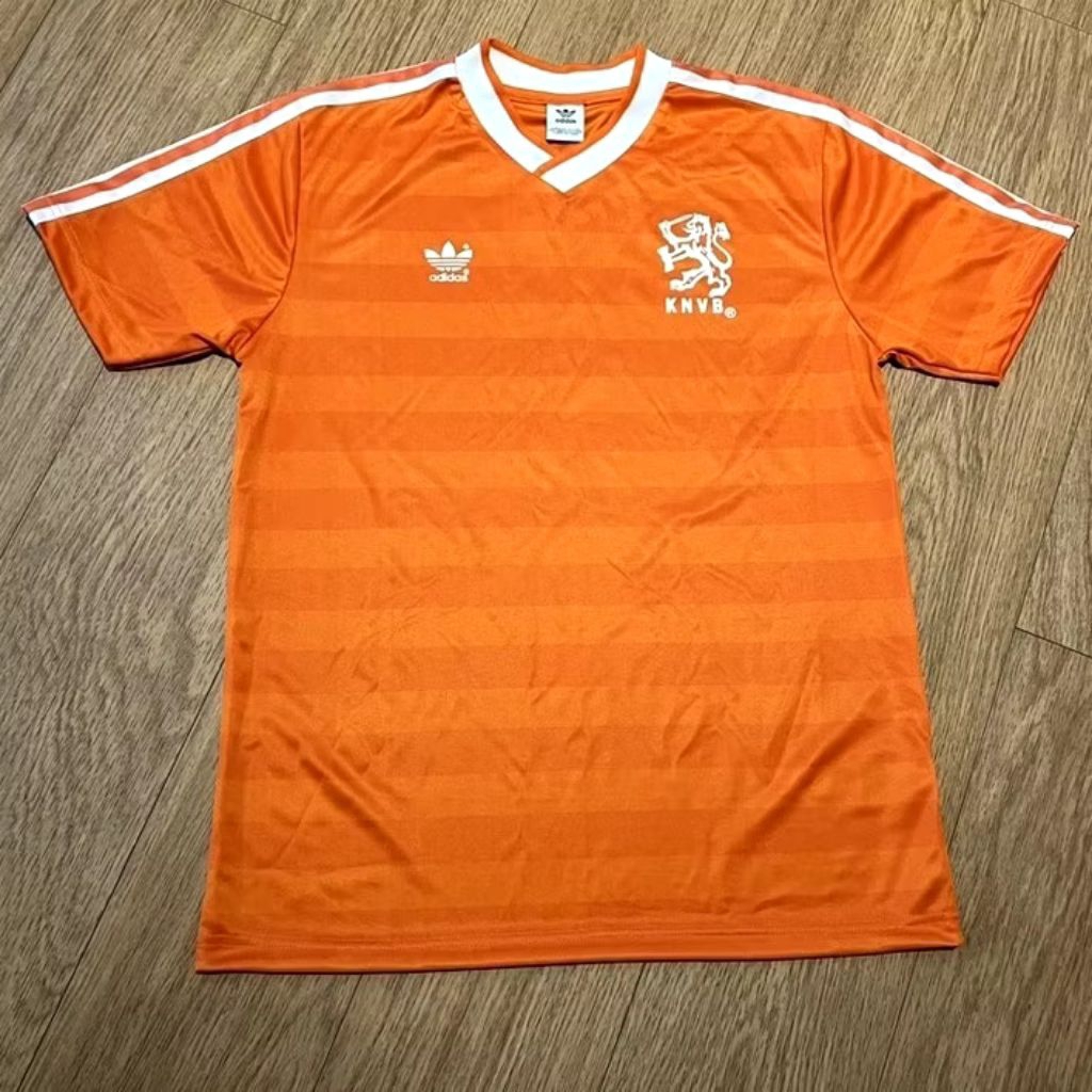 Jersey Retro Dutch Belanda Home World Cup 1990