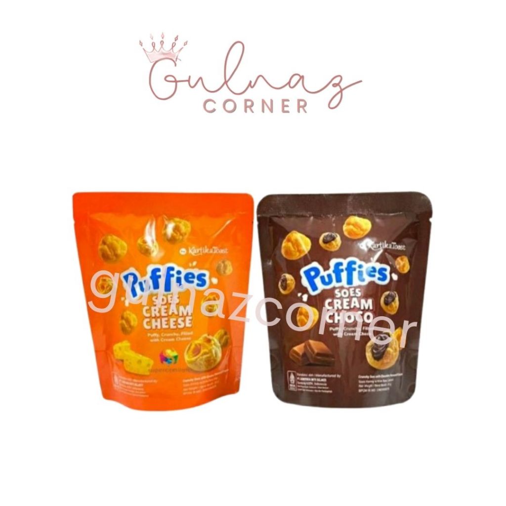 

PUFFIES SOES CREAM NETTO 35 GR CHEESE CHOCOLATE | COKELAT KEJU KARTIKA TOAST HAMPERS SUS SOES