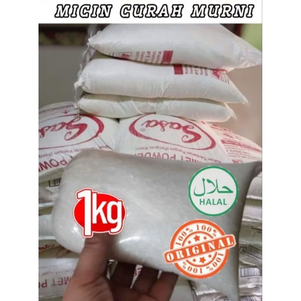 

Micin Sasa 1Kg Curah Murni 100%