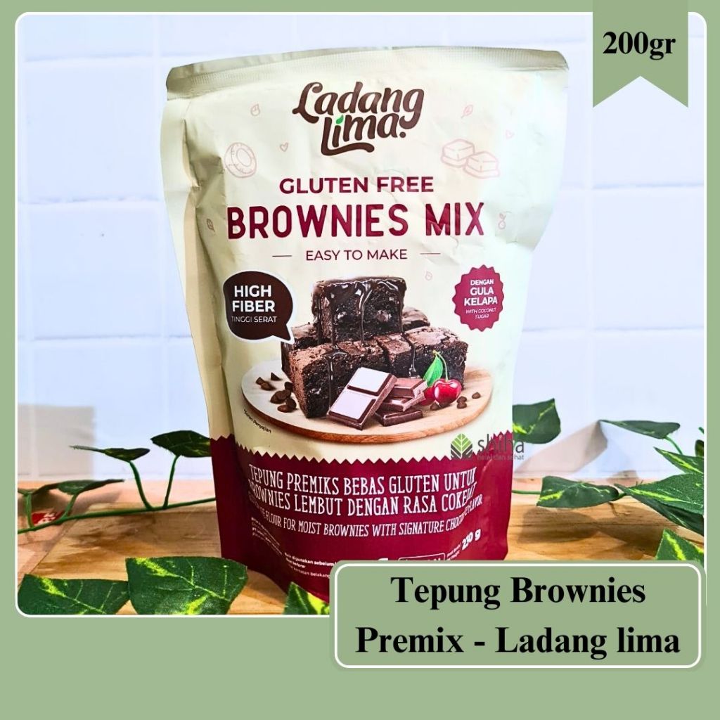 

Tepung Brownies Mix Ladang Lima Rasa Enak gluten free | warungshiha