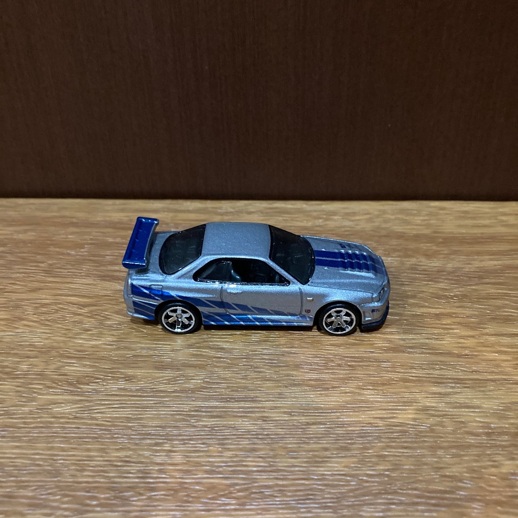 Hot Wheels Premium Nissan Skyline GT-R R34 GTR BNR34 FAST & FURIOUS FAST IMPORTS HotWheels HW FF