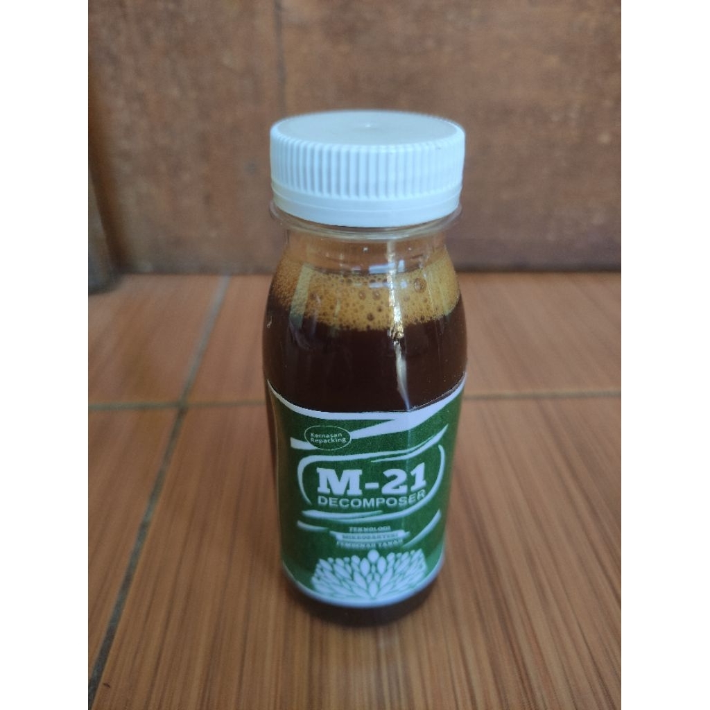 M21 Dekomposer Cairan Pengurai Bahan Organik Pembenah Tanah Cepat & Efisien Original Repack 100ml