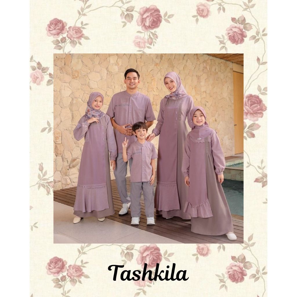 ( Sarimbit Seply Eksis 264 Mauve Blush) Gamis Seply Meyra 368 Kaseo 235 Kliko 171 Selia 171