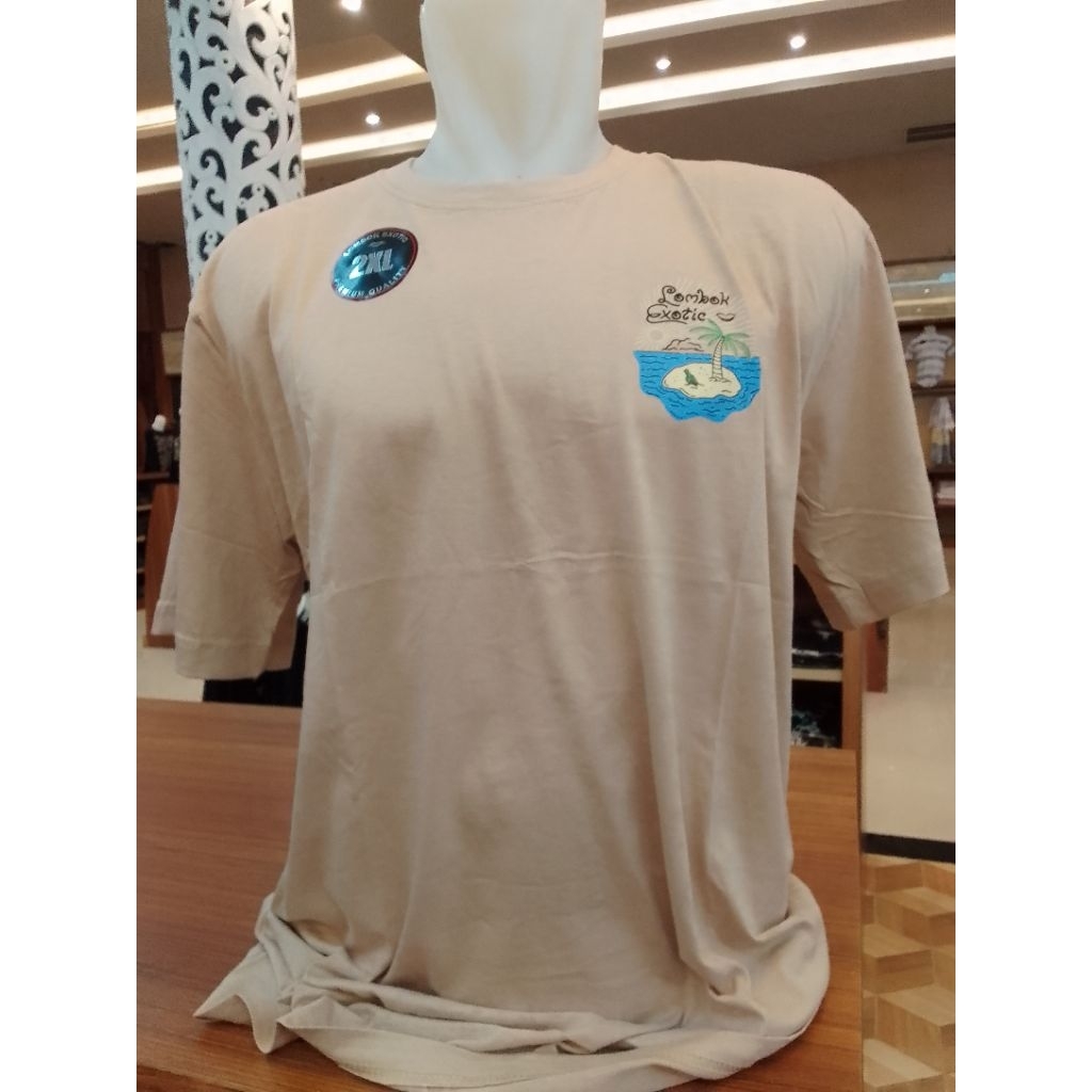 kaos lombok exotic pendek bigsize