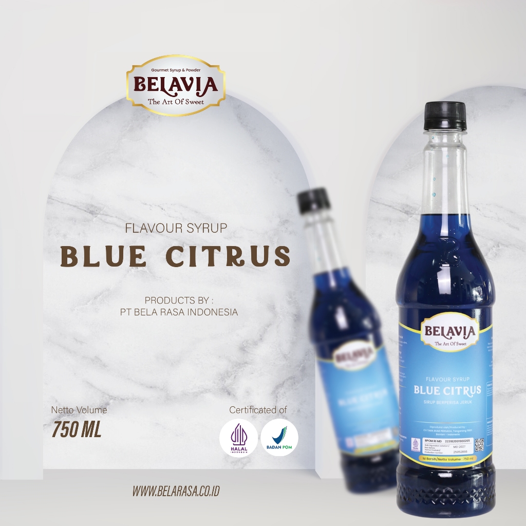 

Blue Citrus Syrup Belavia